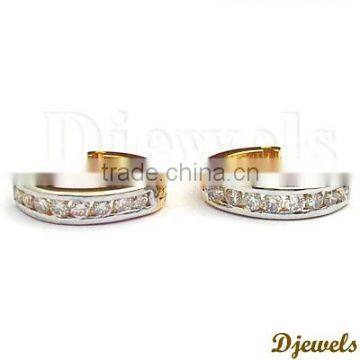 Diamond Earring ,Diamond Jewelry,Diamond Gold Earring Tops