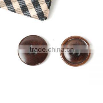 Fancy Dark Brown Environmental 4 Holes Corozo( Ivory) Nut Suit & Jacket &Jeans Buttons