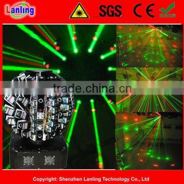 R&G 9W 72 Lens disco ball laser light, club light