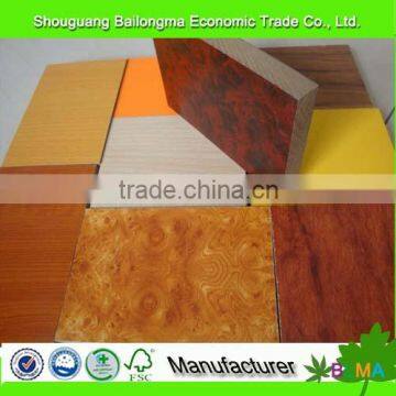 1220*2440 best price melamine mdf board