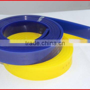 rubber blue squeegee for glass bottles screen printing