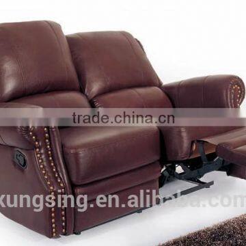 italy leather electric double recliner sofa