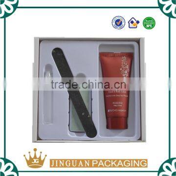 Non-transparent White Blister Cosmetic Packaging Tray, Cosmetic Container