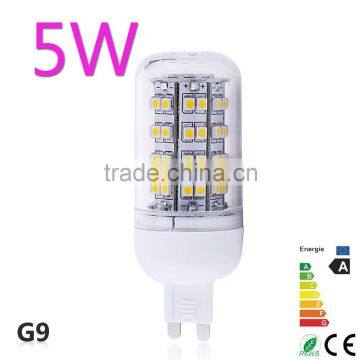 Energy saving g9 led 5w lamp