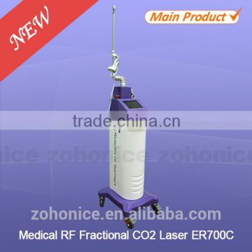 ER700C 2016 hot selling scars removal Co2 laser /Co2 fractional laser /fractional Co2 laser verginal tightening