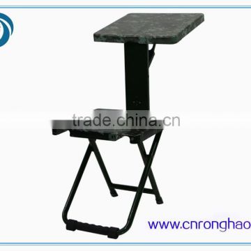 Hot sale military chair / training chair /Study chair with writing table