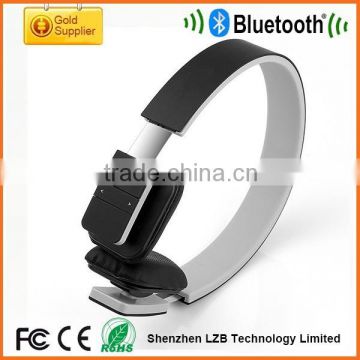 Hot selling bluetooth leather headset wireless for smartphone