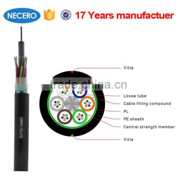 long life outer sheath color custom multi core fiber optic cable