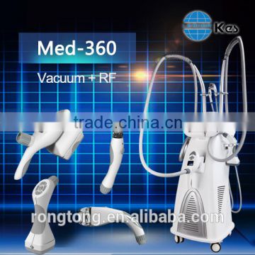 RF+vacuum+laser multifunctional Fat burner vacuum slimming machine (med-360)