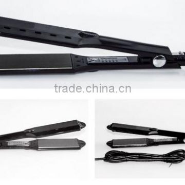 unique design LED steam hair straightener