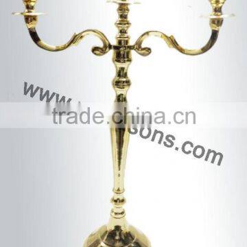 Modern Popular Gold Candelabras And 5 Arms Gold Candelabra Weddings For Church Decor