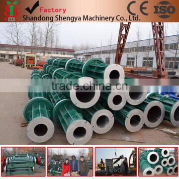 hot sale best cement pole making machine price for Africa, concrete pole mould in China