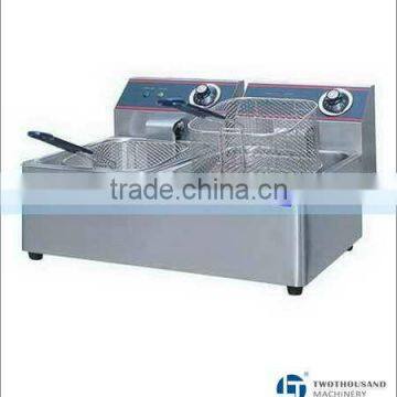 Chip Fryer - Double Basket, CE, 11 Liters, 3.5x2 Kw, TT-WE263D