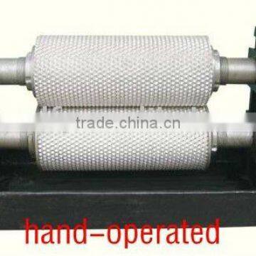 Apis mellifera comb foundation roller mill