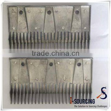 Discount nice appearance aluminium alloy escalator comb plate