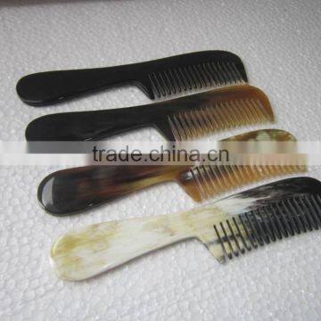 Accept customer design comb, buffalo horn comb made in Vietnam