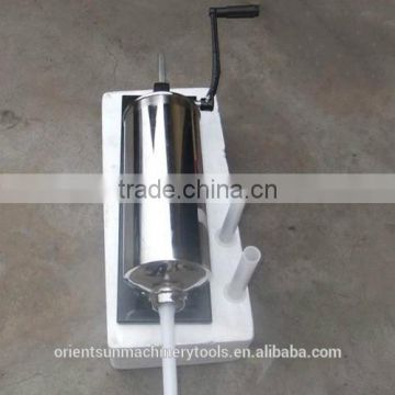 Horizontal type stainless steel manual small sausage making machine