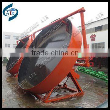 Supply organic fertilizer production line with disc granulator machine for organic fertilizer granulation