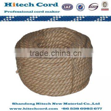 Raw Twisted 3 strand Jute Rope Twine