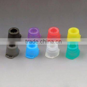 Plastic parts TPE thread cap with all kinds of color