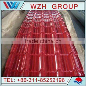 MOST POPULAR Prepainted Corrugated Roofing Tile,color Coated Steel Sheet, Trapezoid Steel Sheet to Turkmenistan photo-6