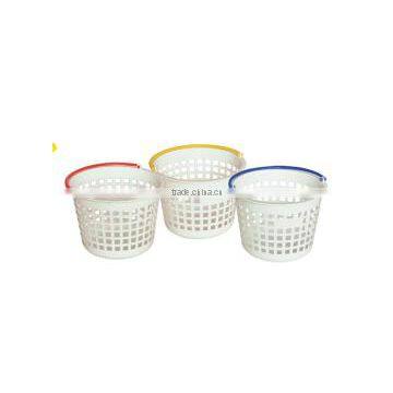 round plastic storage basket on hot sale