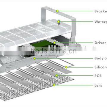 Parking Lot Lighting LED Tunnel Light 120W 200W 280W 6500K LED Flood Light Fixtures