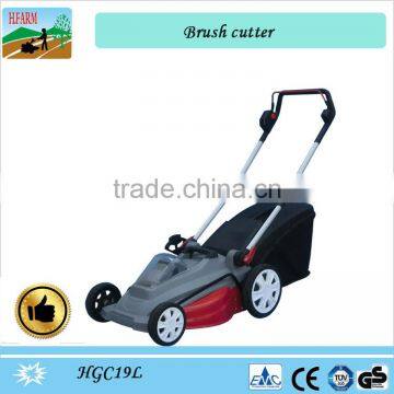 Electric lawn mower brush cutter