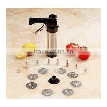Stainless Steel Biscuit Decorating Cookie Press Maker photo-6