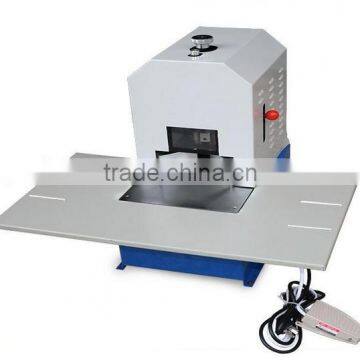 Electric Round Corner Guillotine Punching Machine For Paper,PVC,Card & Leather