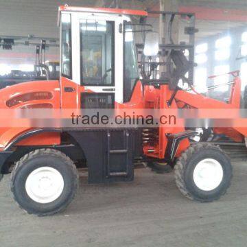 civil engineering equipment 1.5 ton mini loader with changchai engines