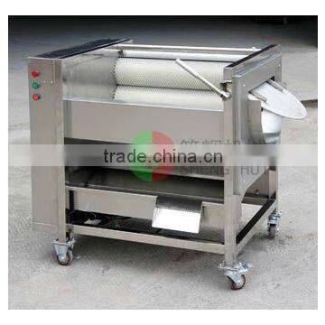 shenghui hot sale sweet potato washing and peeling machine