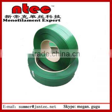 Green Color 16mm PET Packing Belt for Carton Strapping photo-2