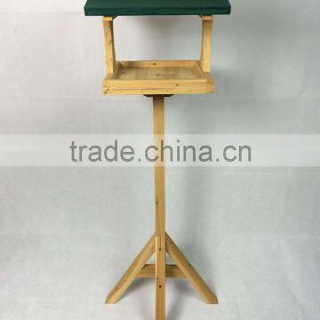 FSC new products wooden hanging bird table/bird feeder for sale in factory