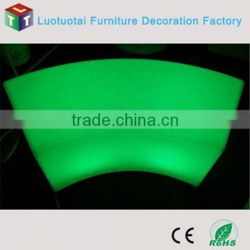 PE Plastic Material Glow Led Snake Bar Chair photo-4