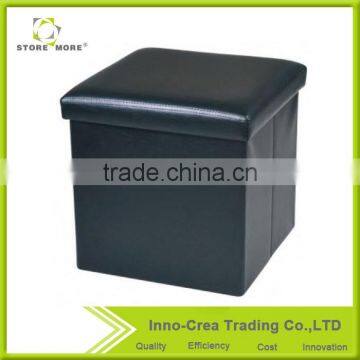 Wholesale Durable Colourful Folding Pu Leather Ottoman photo-4