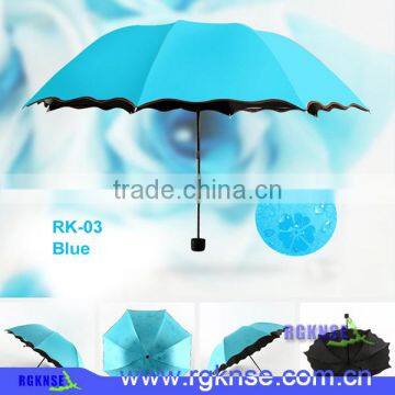 Flower Folding Umbrella Magic Rain Umbrella For Women