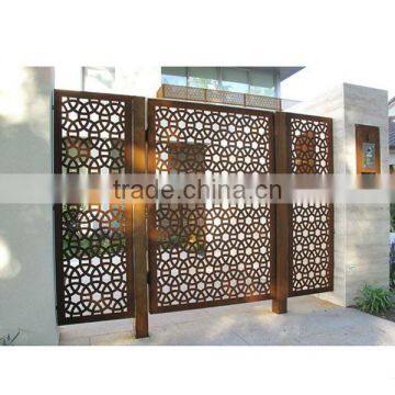 Garden Decoration Cast Vintage Design Art Aluminum Garden Privacy Fence photo-6