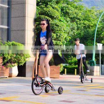 No Seat Fitness Folding Bike, Exercise Sports Car Ride, Weight Loss Outdoor Pedal Bicycle For Wholesale