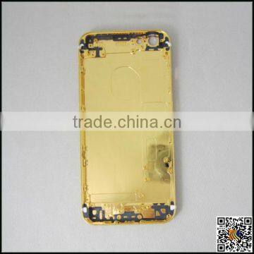 24k Gold Crystal Housing for Iphone 6s,for Iphone 6s Diamond Back Cover,back Cover Housing for Iphone 6s photo-2