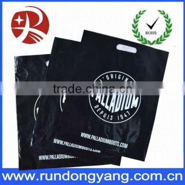 2013 fashionable die cut plastic bag