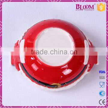 Big Christmas Gift Decoration Ceramic Soup Bowl photo-6