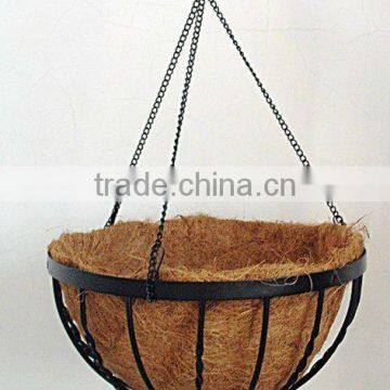 hanging basket with coco liner LMHBC-12P13