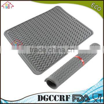 NBRSC Silicone Dishes Drying Mat Draining Mat for Kitchen Counter Dish Dryer Mat For Dish Drying photo-3
