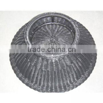 Luxury Wicker Dog Bed Round Rattan photo-2
