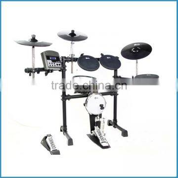 Silicone Electric Drum Set, Digital Drum3-layer Mesh Drum Head, Electronic Drum Kit photo-2