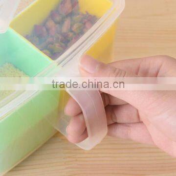 Wholesale 4 Cases Plastic Spice Bottles Wholesale Seasoning Bottle Spice Box With Spoon photo-5