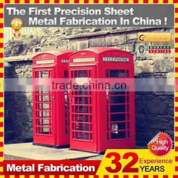 KINDLEPLATE Metal Indoor Telephone Booth Kiosk With Customzied Service photo-2