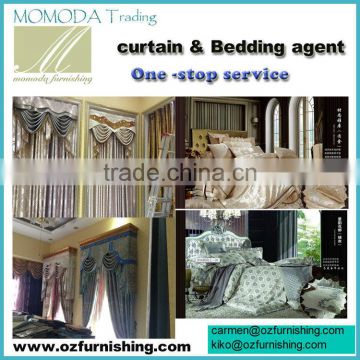 Looking for Foshan guangzhou China bedding home decorations curtains Buying Agent