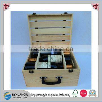 Caoxian Factory wholesale Sale Wine Bottles Box Stock supplier